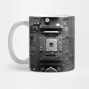 Next-Gen Circuit Design Tech Art for mens Mug